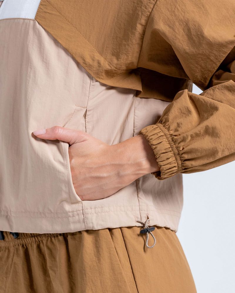Chaqueta-Con-Bloques--Color-Cafe-Para-Mujer