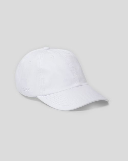 Gorra Contraste,  Color Blanco Para Unisex