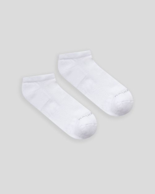 Media Tobillera,  Color Blanco/Jaspe Para Unisex