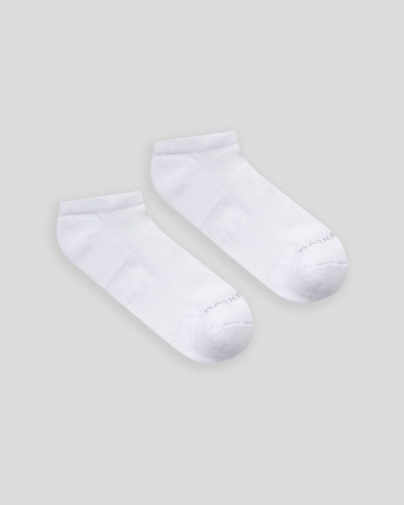 Media-Tobillera--Color-Blanco-Jaspe-Para-Unisex--