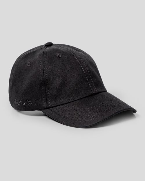 Gorra Contraste,  Color Negro  Para Unisex