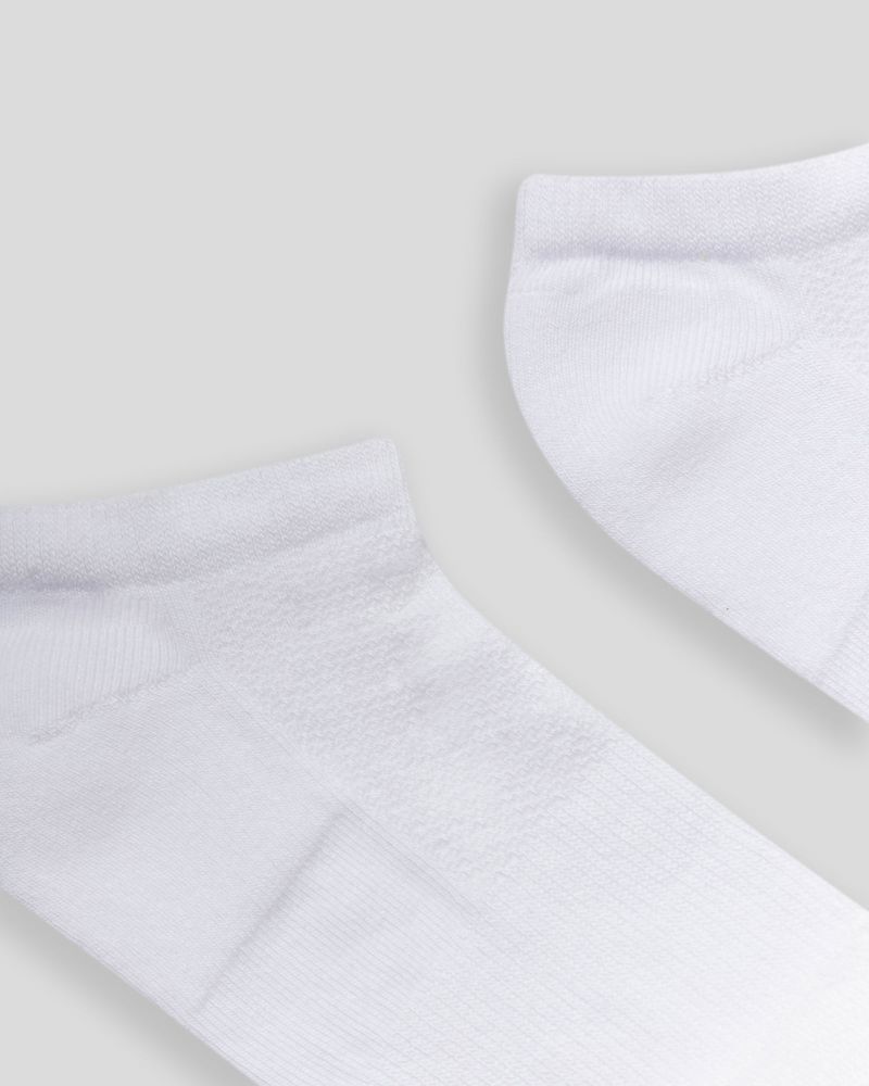 Media-Tobillera--Color-Blanco-Jaspe-Para-Unisex--