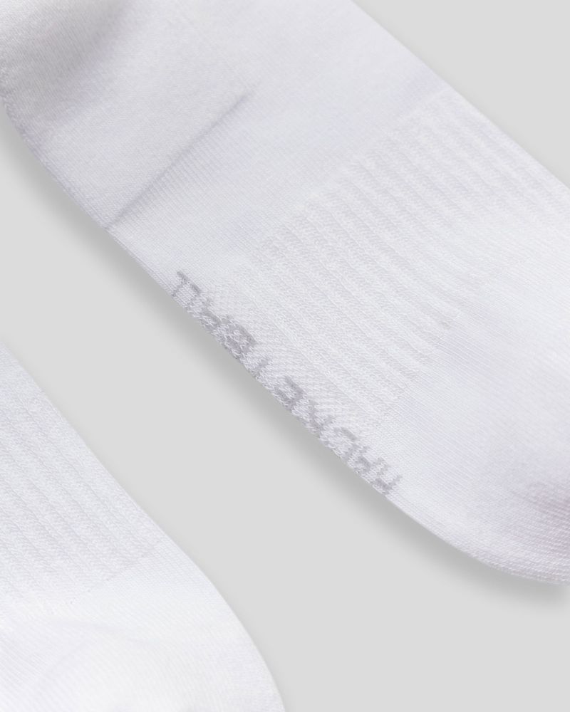 Media-Larga--Color-Blanco-Jaspe-Para-Unisex--