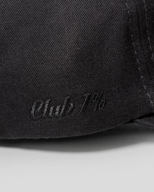 Gorra Contraste,  Color Negro  Para Unisex