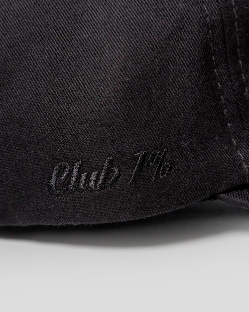 Gorra Contraste,  Color Negro  Para Unisex
