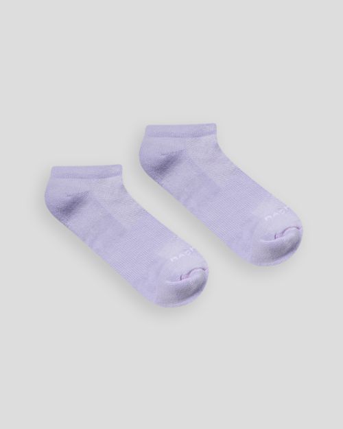 Media Tobillera,  Color Lila/Blanco  Para Unisex