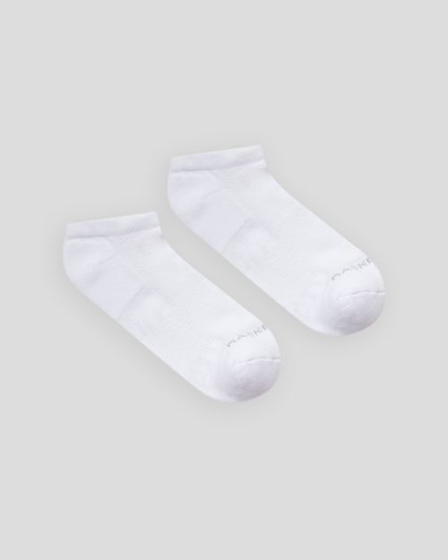 Media Tobillera,  Color Blanco/Jaspe Para Unisex