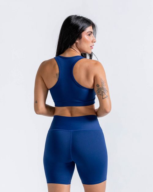 Top Deportivo,  Color Azul Para Mujer