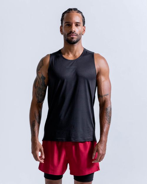 Esqueleto En Malla Transpirable,  Color Negro  Para Hombre