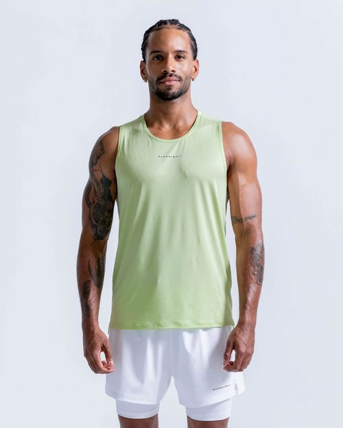 Esqueleto En Malla Transpirable,  Color Verde Lima Para Hombre