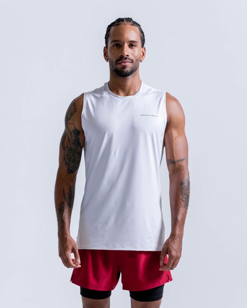 Esqueleto Amplio Con Diseño Geométrico,  Color Blanco Para Hombre