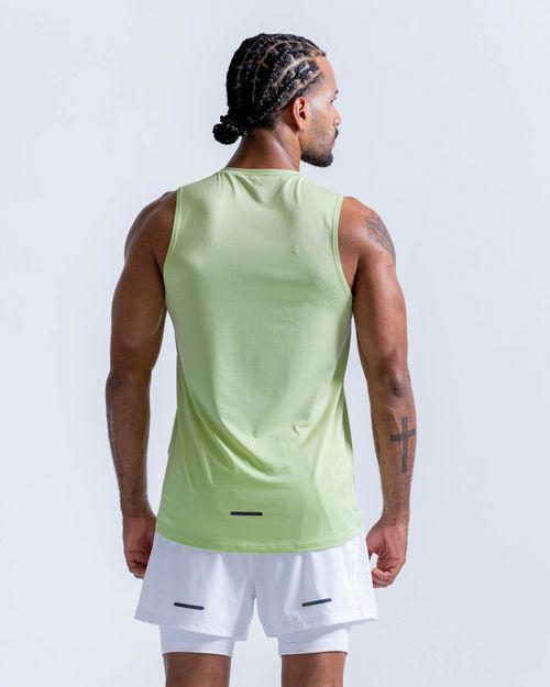 Esqueleto En Malla Transpirable,  Color Verde Lima Para Hombre