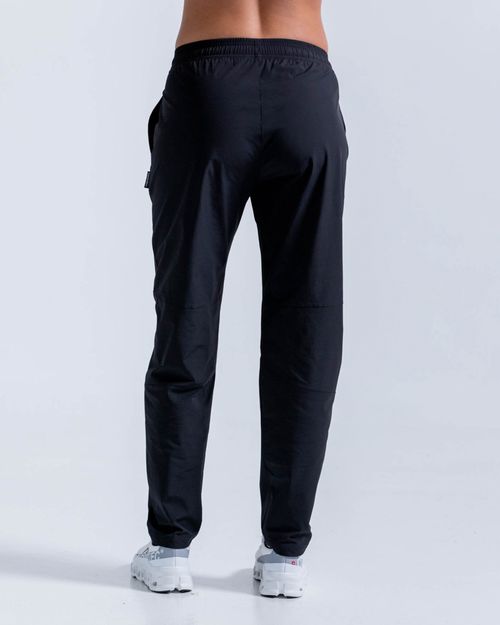 Pantalón Con Corte Láser,  Color Negro  Para Mujer