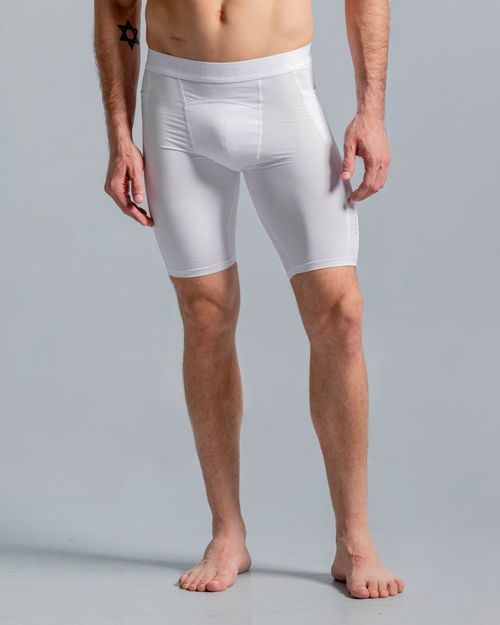 Biker Flex Interior, Color Blanco Para Hombre