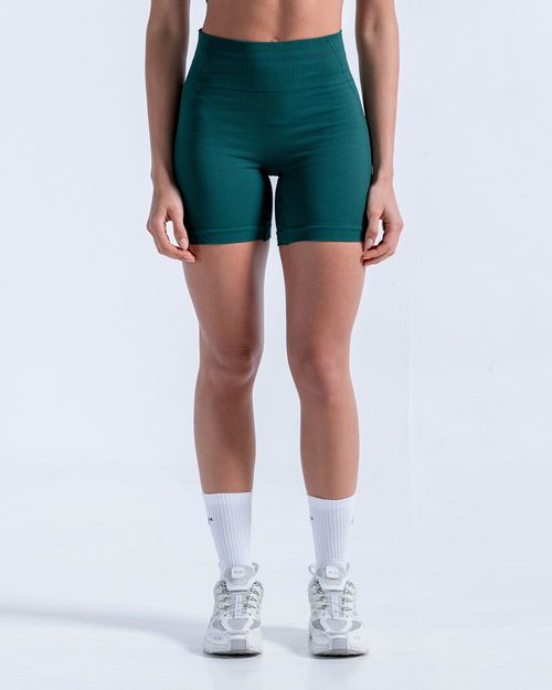 Short Sin Costuras,  Color VERDE OSCURO Para Mujer