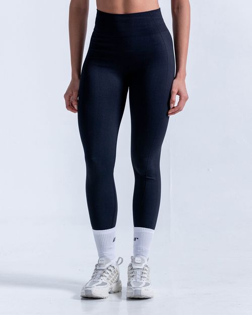 Licra Larga Sin Costura,  Color NEGRO  Para Mujer