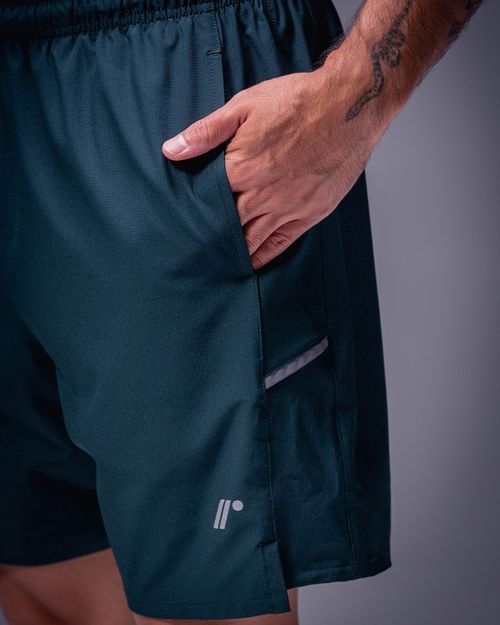 Pantaloneta Legado, Color Verde Oscuro Para Hombre