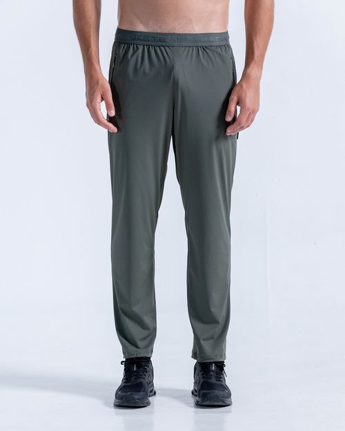 Pantalón Con Pretina En Elástico,  Color VERDE  Para Hombre