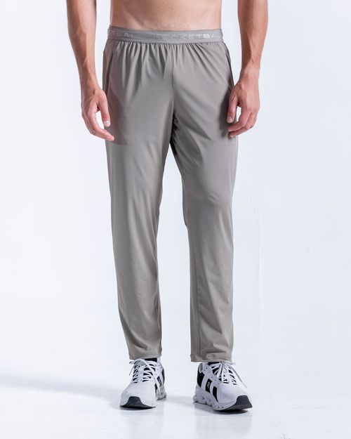 Pantalón Con Pretina En Elástico,  Color CAQUI  Para Hombre