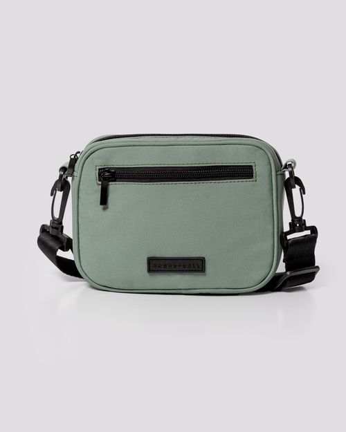 Riñonera Con Bolsillo Funcional,  Color VERDE OLIVA  Para Unisex