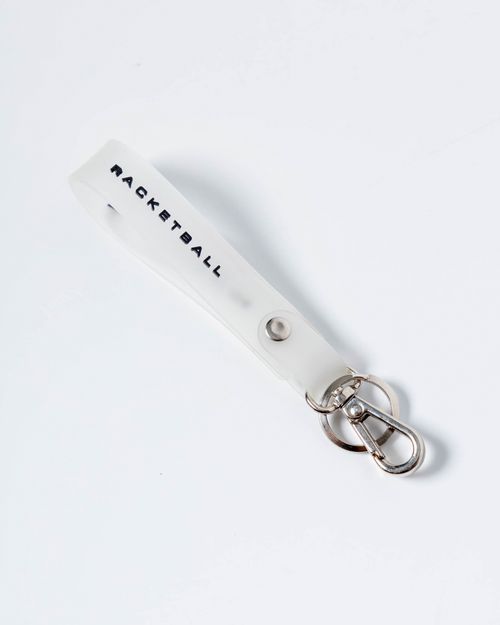 Llavero  RB,  Color Transparente