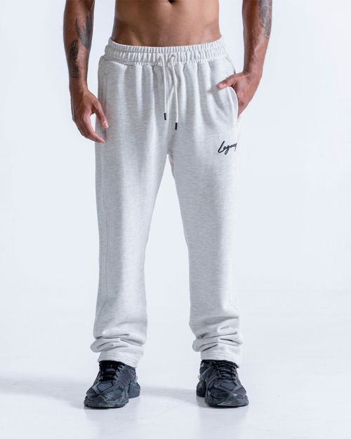 Jogger Bota Recta,  Color JASPE CLARO  Para Hombre