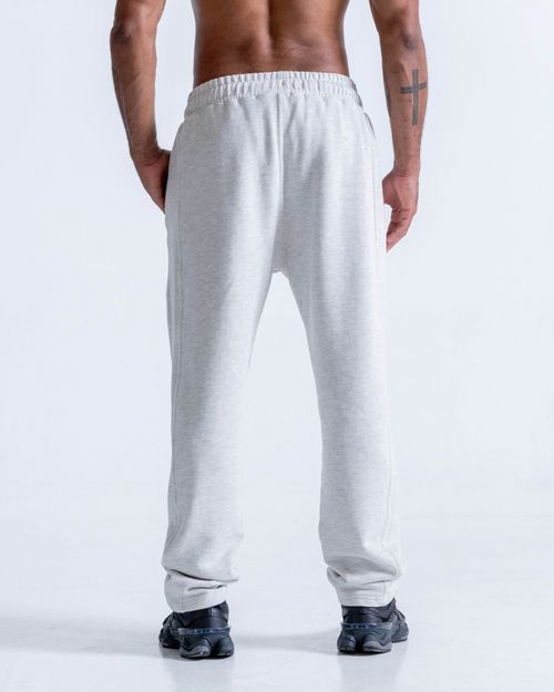 Jogger Bota Recta,  Color JASPE CLARO  Para Hombre