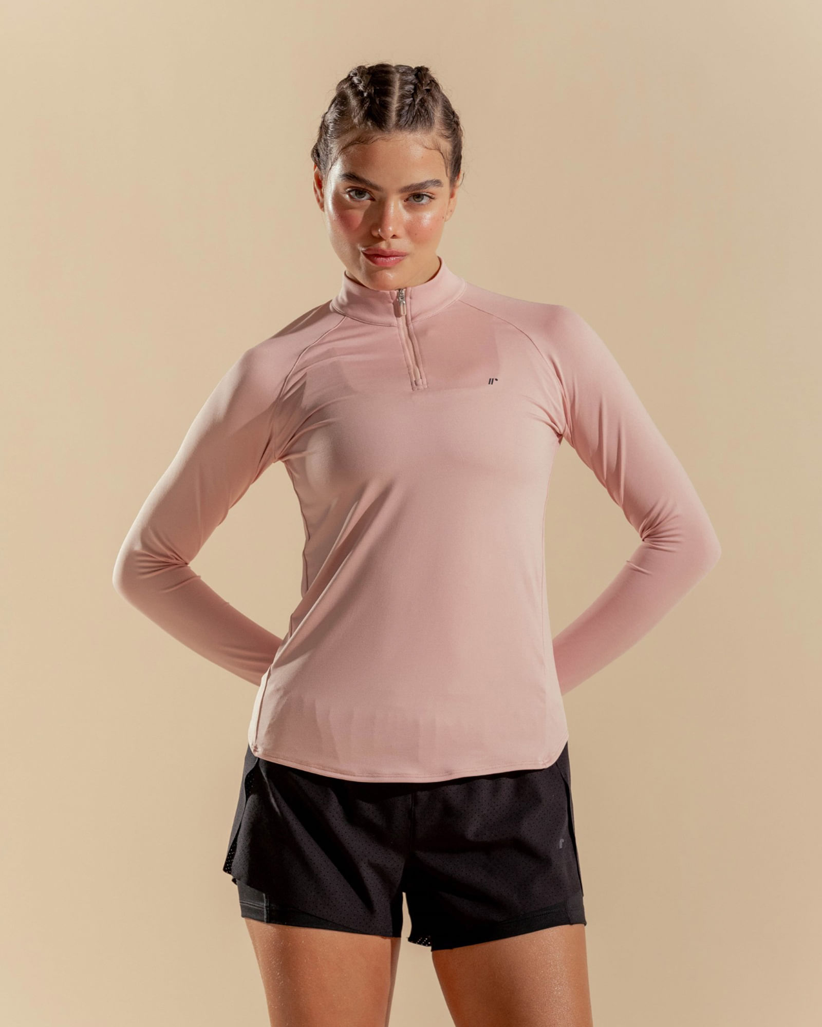 Camibuzo Slim Ranglan,  Color ROSADO Para Mujer